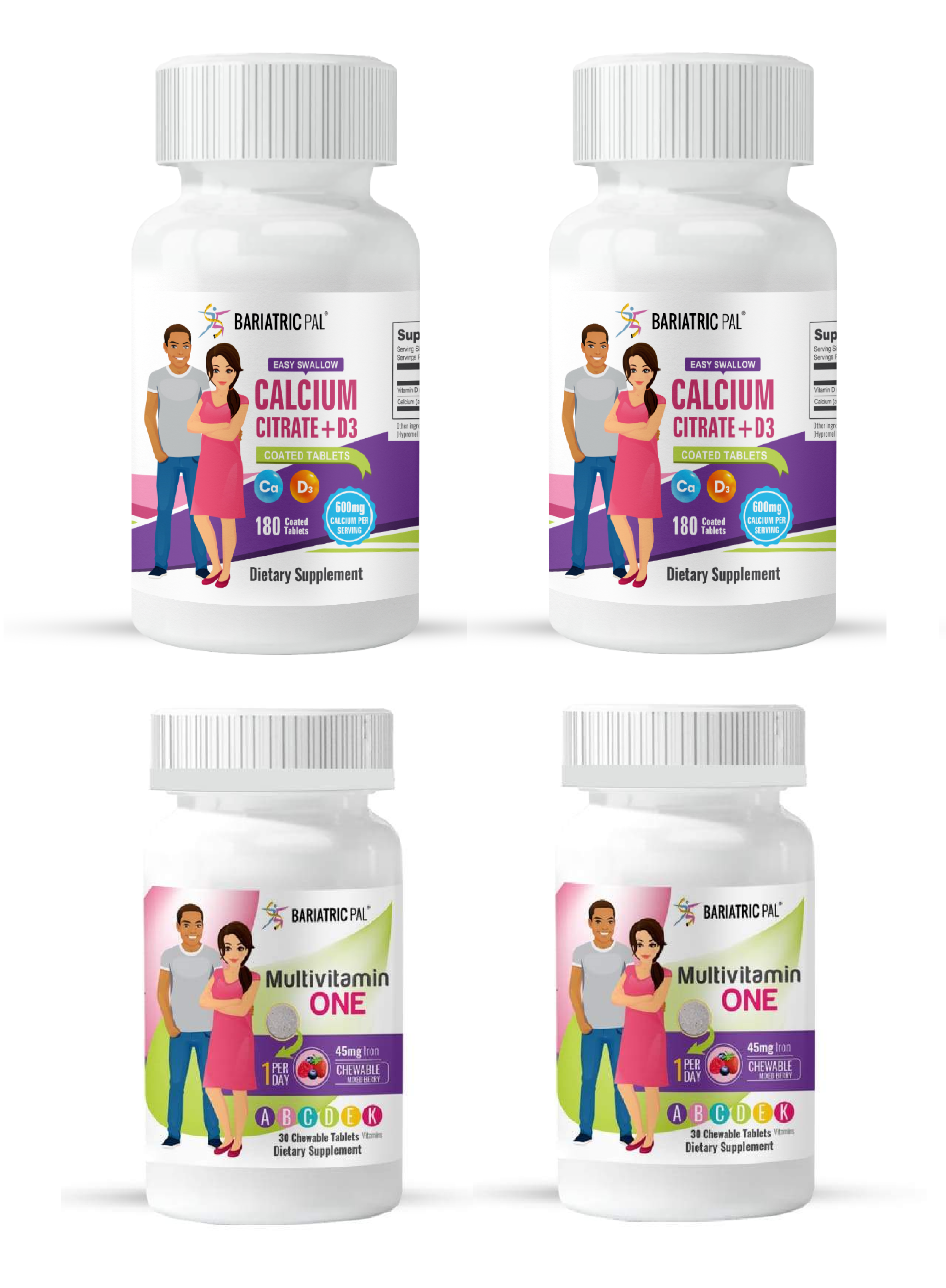 Gastric Bypass Complete Bariatric Vitamin Pack by BariatricPal - Tablets - High-quality Vitamin Pack by BariatricPal at BariatricPal Store