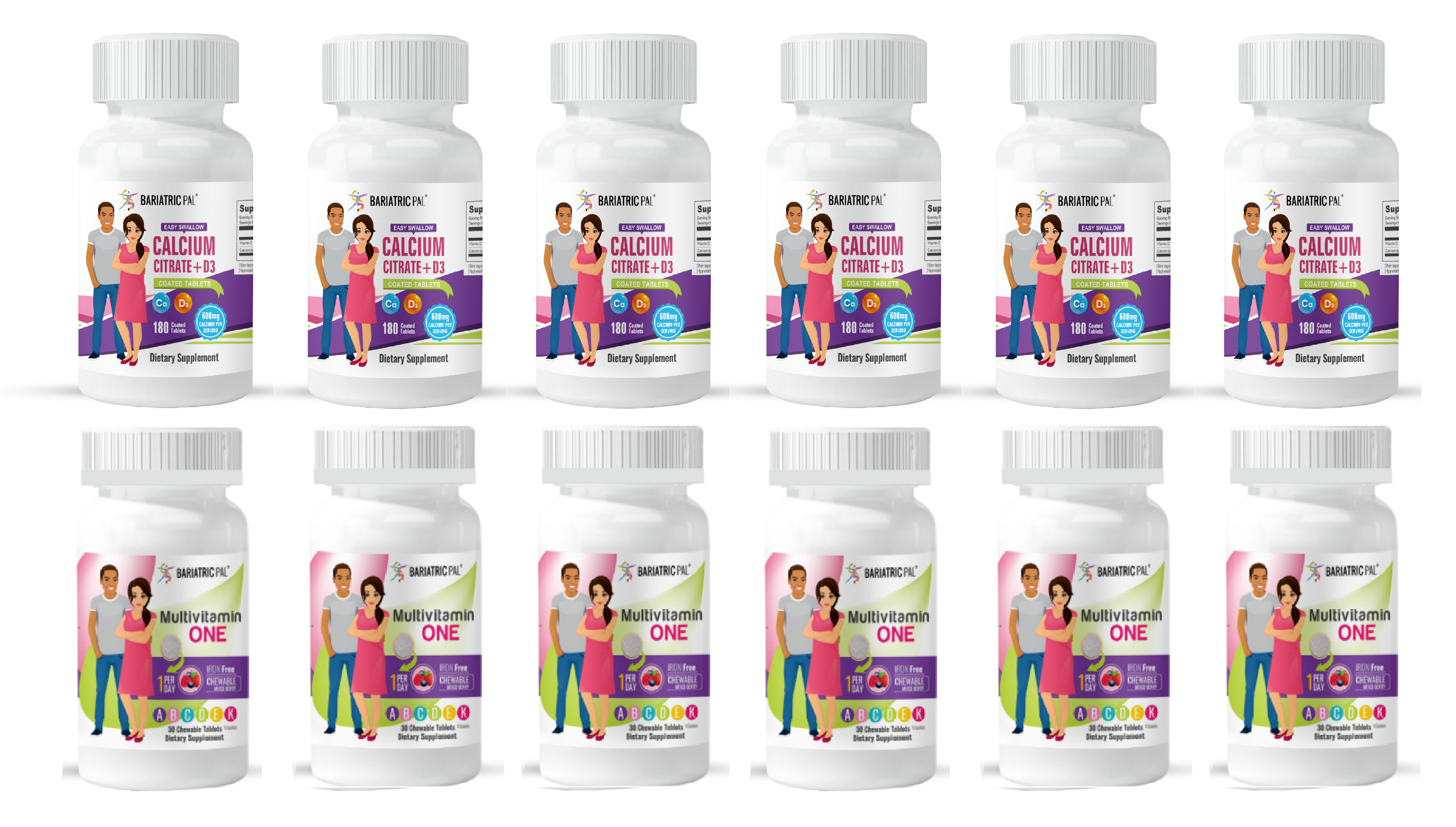 Gastric Bypass Complete Bariatric Vitamin Pack by BariatricPal - Tablets - High-quality Vitamin Pack by BariatricPal at BariatricPal Store