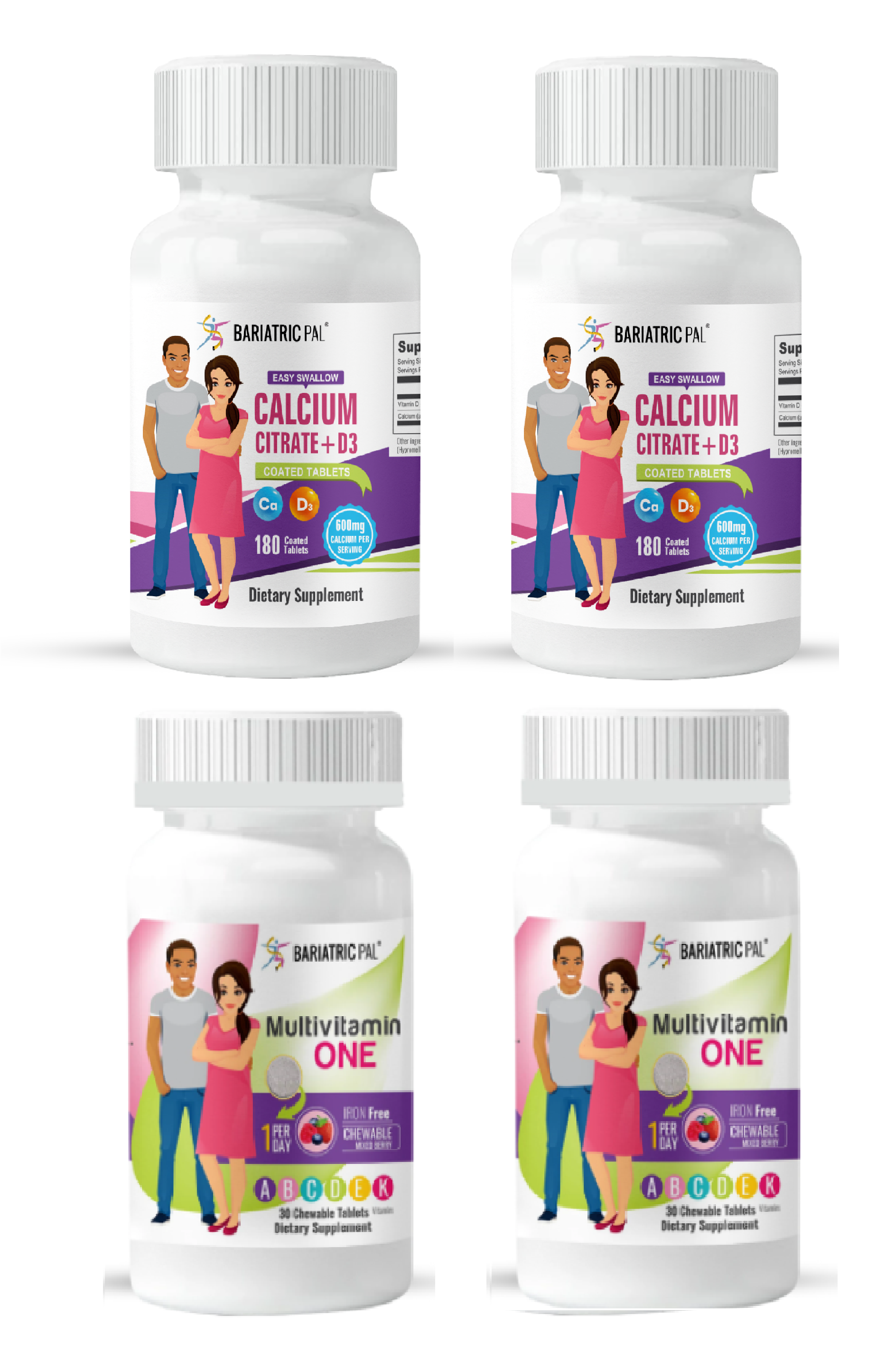 Gastric Bypass Complete Bariatric Vitamin Pack by BariatricPal - Tablets - High-quality Vitamin Pack by BariatricPal at BariatricPal Store