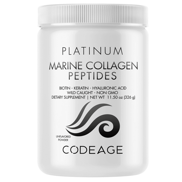 Wild-Caught Marine Collagen Peptides Powder Platinum by Codeage - High-quality Collagen Powder by Codeage at 