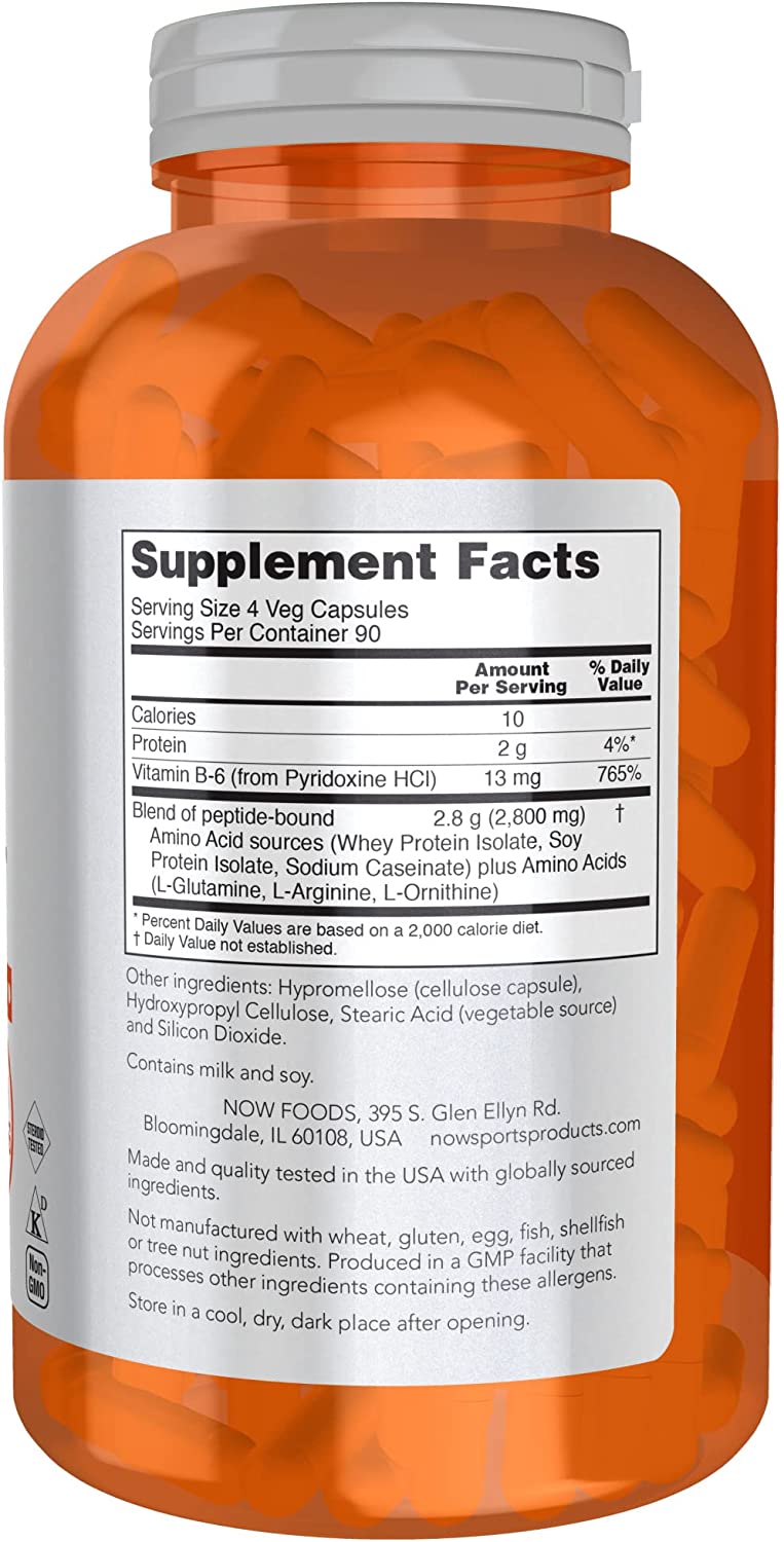 NOW Amino Complete - High-quality Amino Acids by NOW at BariatricPal Store
