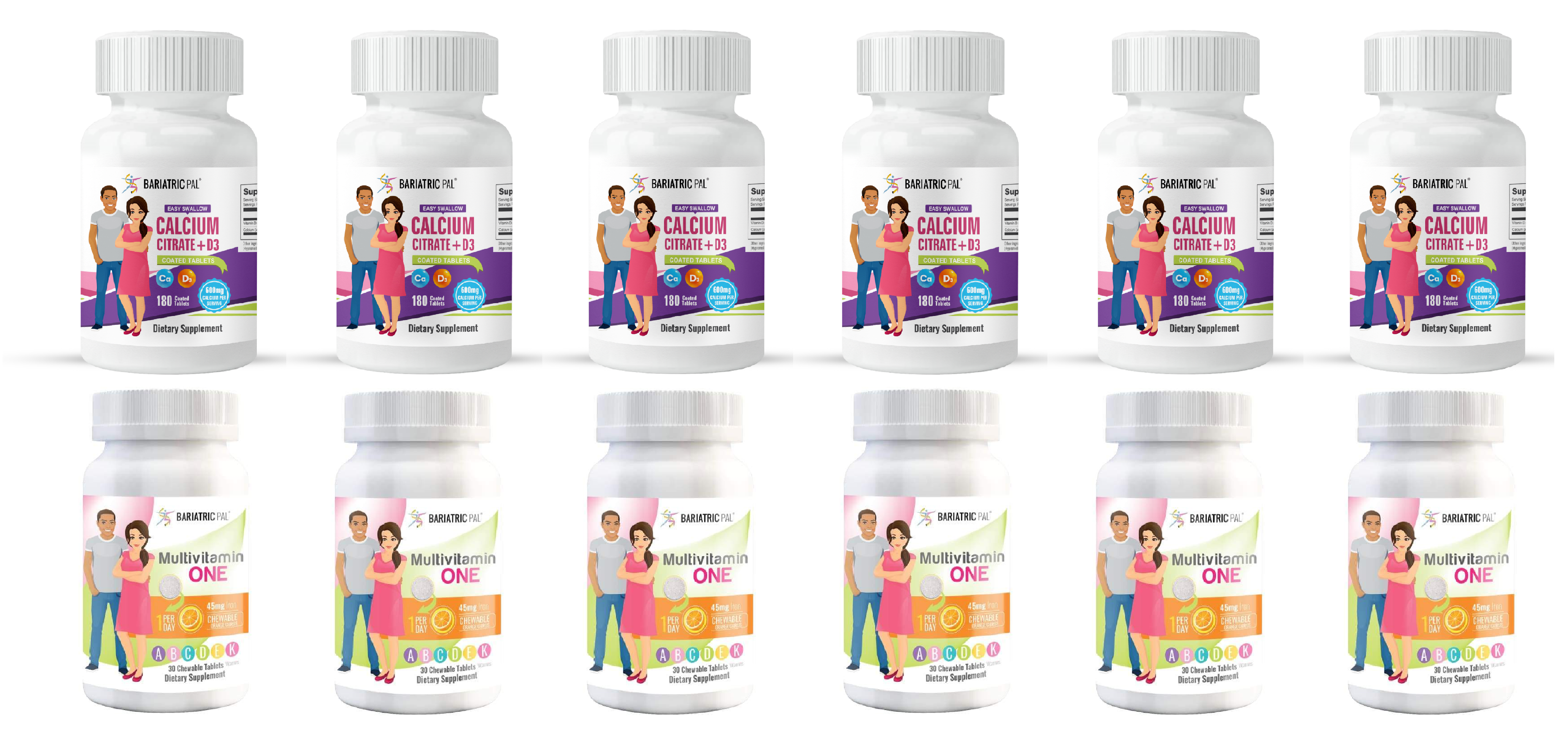 Gastric Sleeve Complete Bariatric Vitamin Pack by BariatricPal - Tablets - High-quality Vitamin Pack by BariatricPal at BariatricPal Store