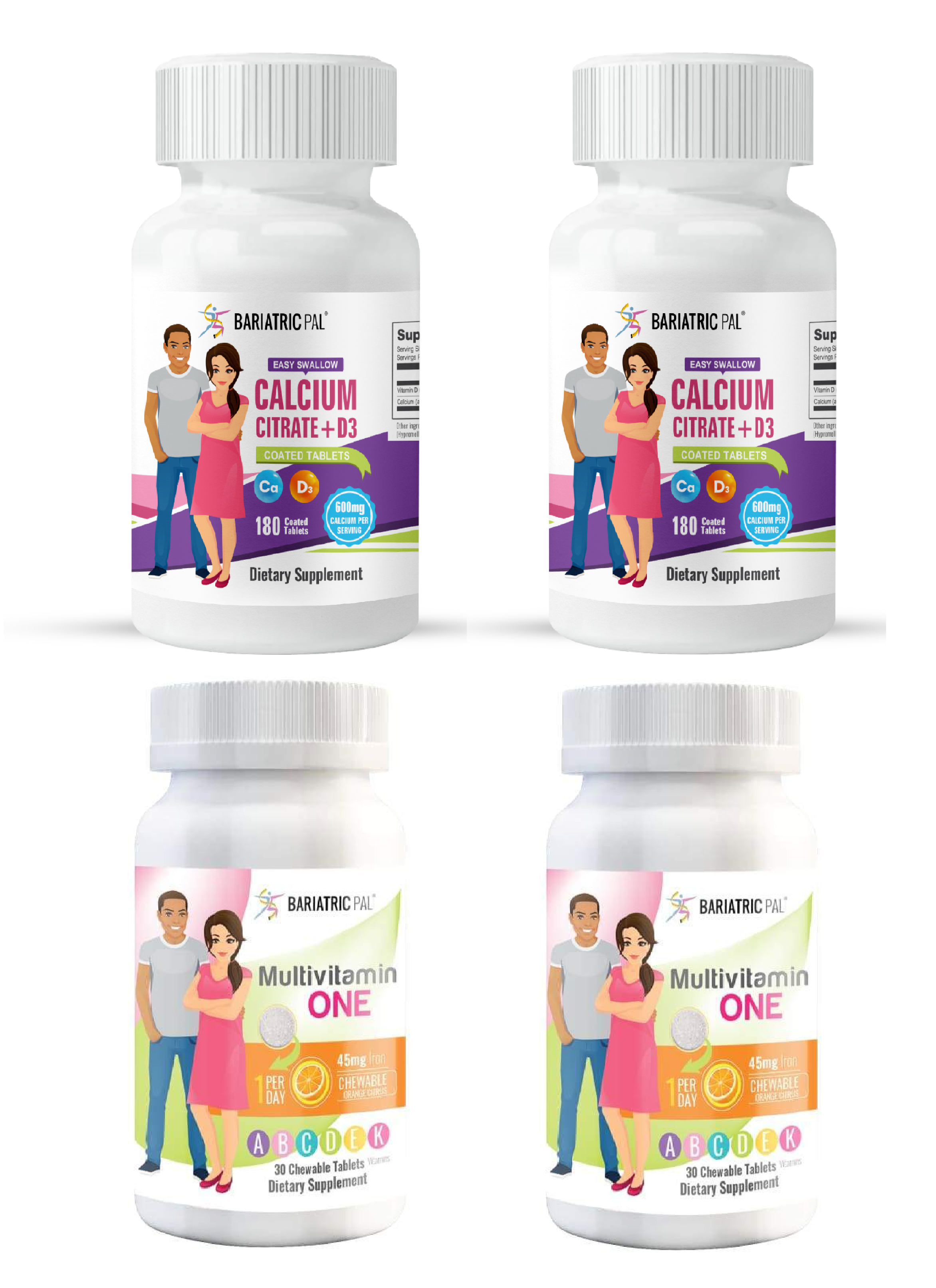 Gastric Band Complete Bariatric Vitamin Pack by BariatricPal - Tablets - High-quality Vitamin Pack by BariatricPal at BariatricPal Store