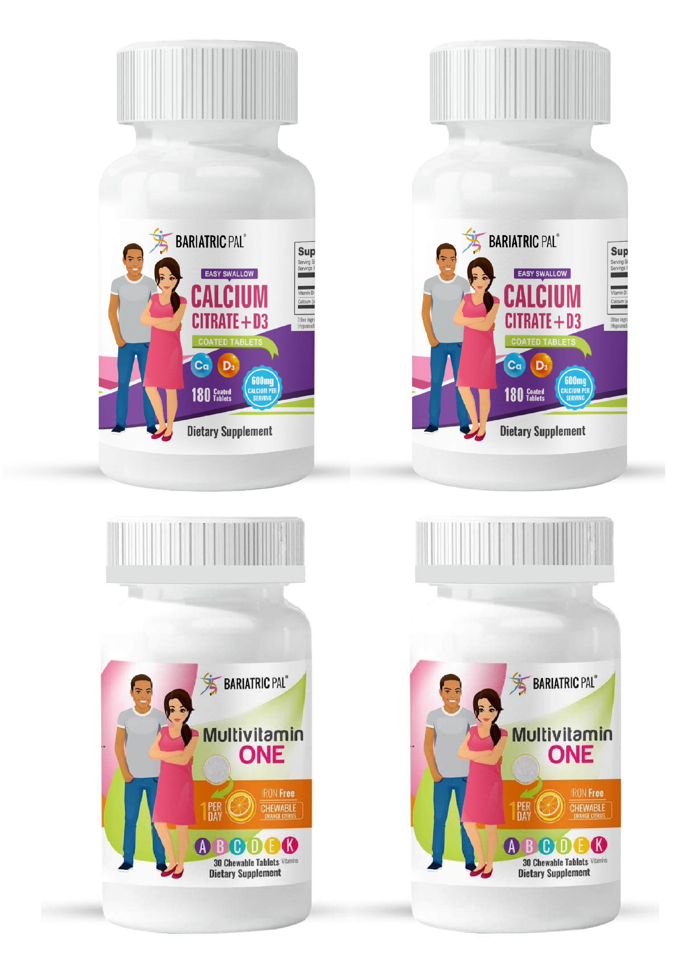 Gastric Sleeve Complete Bariatric Vitamin Pack by BariatricPal - Tablets - High-quality Vitamin Pack by BariatricPal at BariatricPal Store