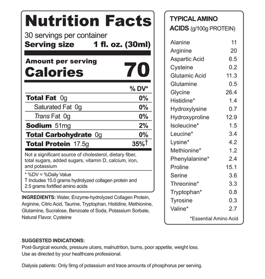 Liquid Collagen Protein by ProT Gold - Berry - High-quality Liquid Protein by ProT Gold at BariatricPal Store