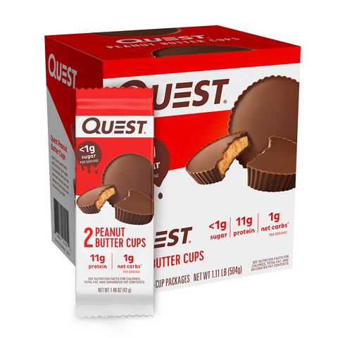 Quest Nutrition Peanut Butter Cups - High-quality Protein by Quest Nutrition at BariatricPal Store