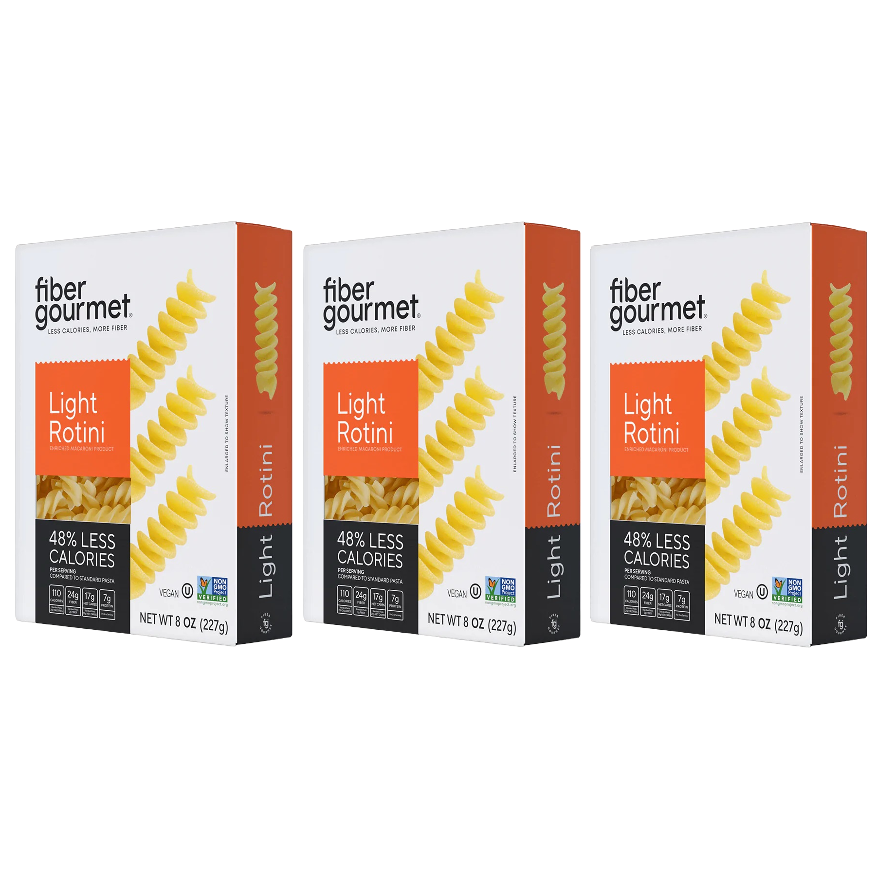 Fiber Gourmet Light Pasta - Rotini - High-quality Pasta by Fiber Gourmet at BariatricPal Store