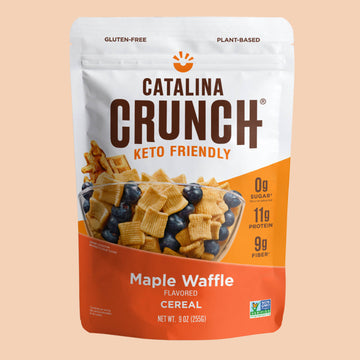Catalina Crunch Keto Cereal - Maple Waffle - High-quality Cereal by Catalina Crunch at 