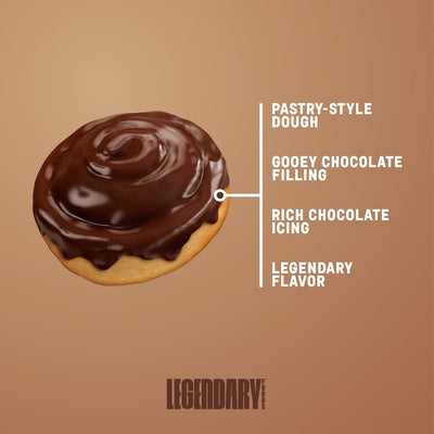 Protein Sweet Roll by Legendary Foods - Variety Pack - High-quality Cakes & Cookies by Legendary Foods at BariatricPal Store