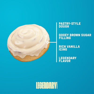 Protein Sweet Roll by Legendary Foods - Variety Pack - High-quality Cakes & Cookies by Legendary Foods at BariatricPal Store