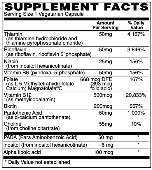 Coenzymated B-Complex by BariatricPal - High-quality Vitamin B by BariatricPal at BariatricPal Store