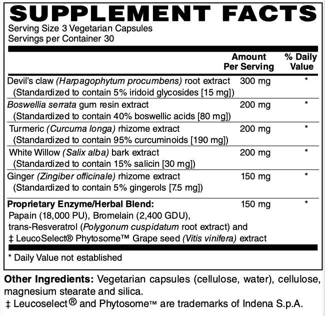 Inflammove Caps 90's by Netrition - High-quality Joint Support by Netrition at BariatricPal Store