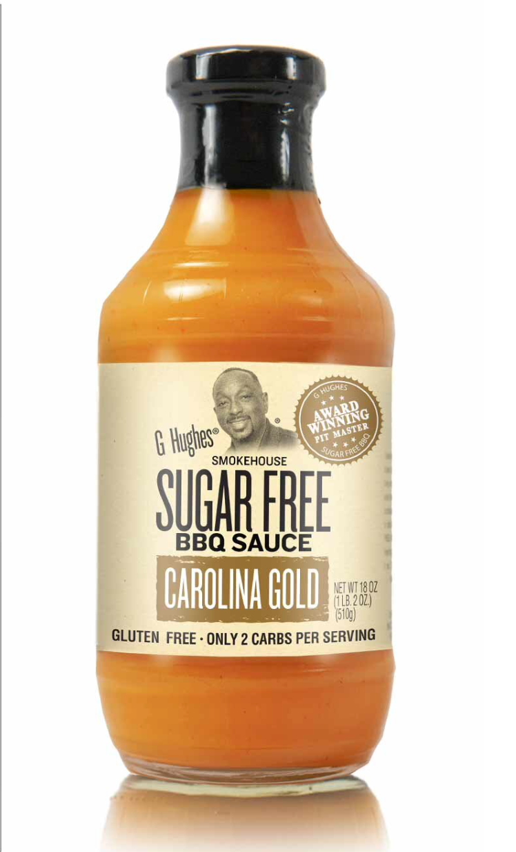 G. Hughes Smokehouse Sugar-Free BBQ Sauce - Carolina Gold - High-quality BBQ Sauce by G Hughes at BariatricPal Store