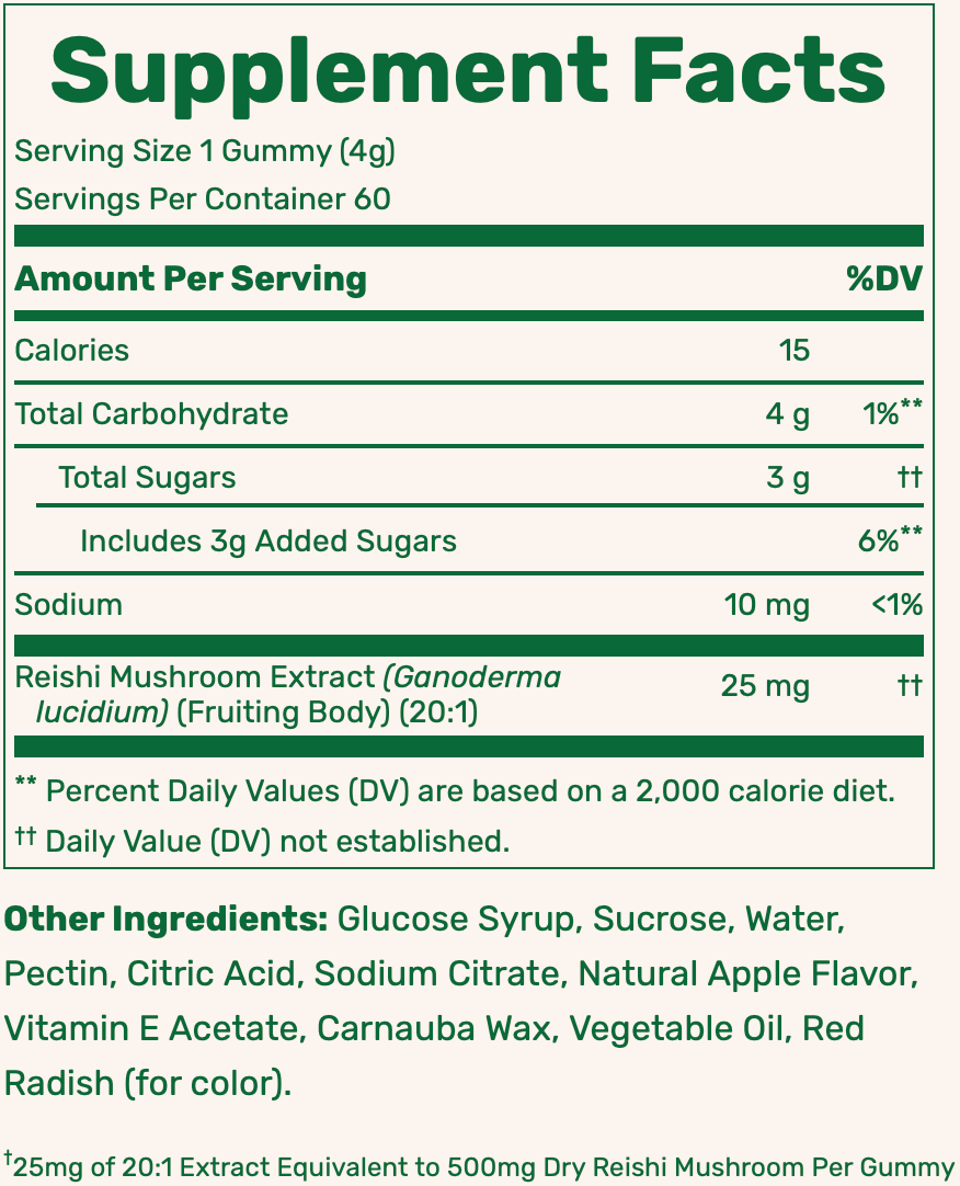 Reishi Mushroom Gummies by Fungies - High-quality Gummies by Fungies at BariatricPal Store