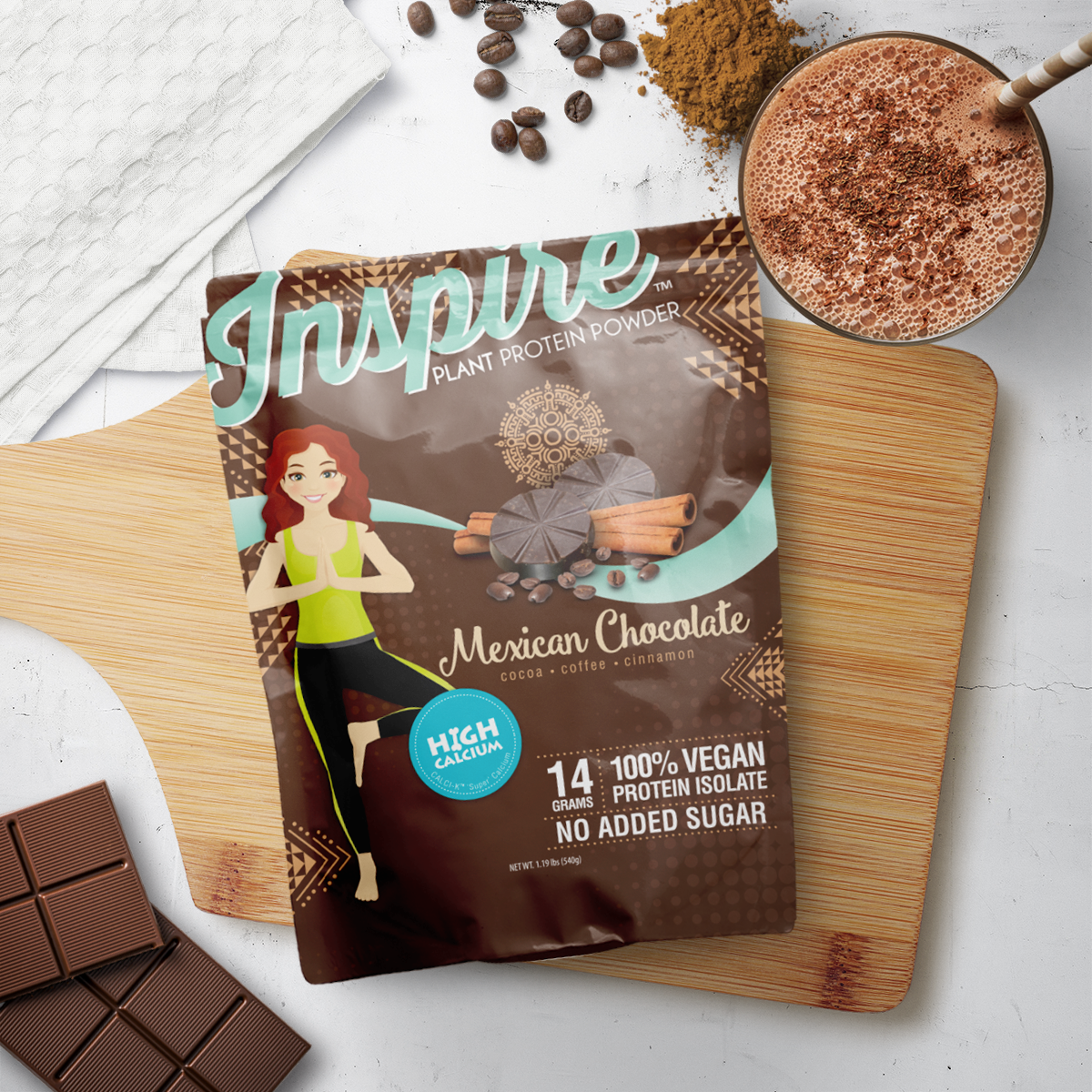 Inspire Plant Based Protein Powder by Bariatric Eating, Mexican