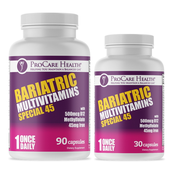 ProCare Health "1 per Day!" Bariatric Multivitamin Capsule - Special 45 - High-quality Multivitamins by ProCare Health at 
