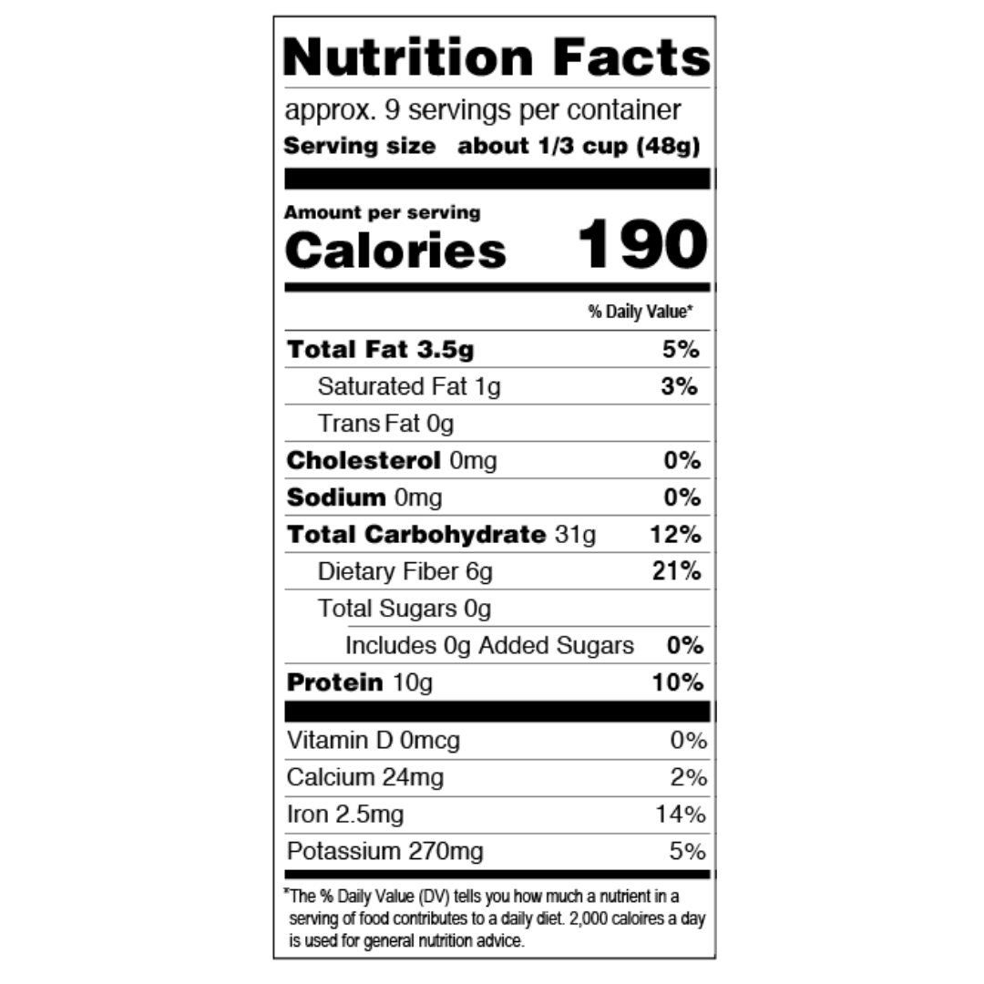 Zego Organic Double Protein Oats 14 oz. Bag - High-quality Oatmeal by Zego Foods at BariatricPal Store