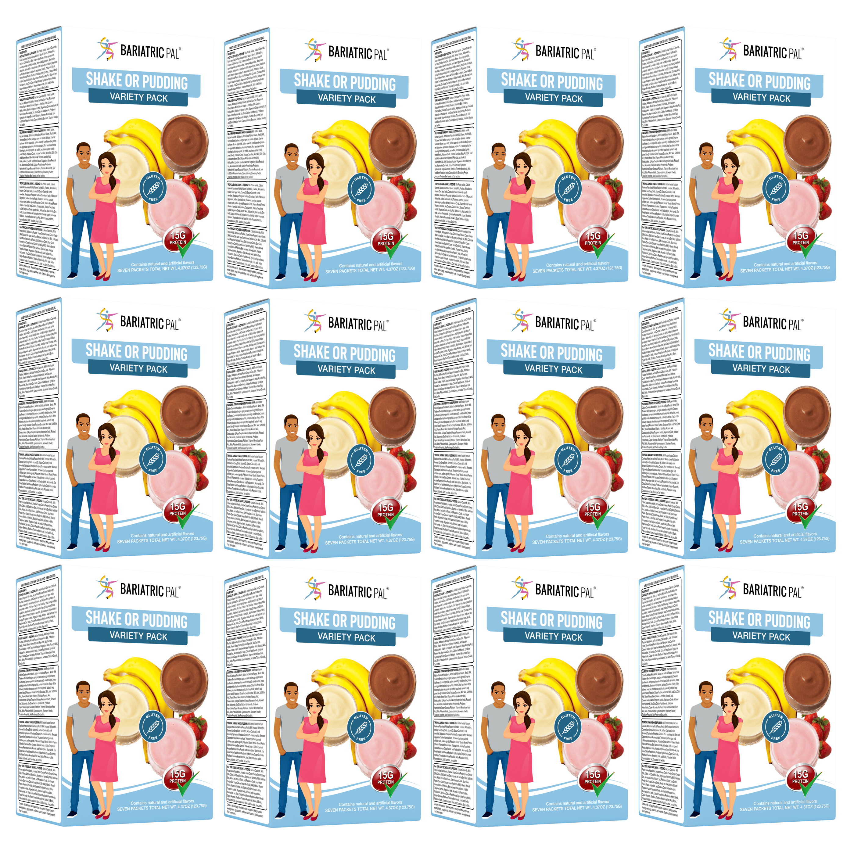 Bariatricpal Protein Shake or Pudding - Variety Pack - High-quality Puddings & Shakes by BariatricPal at BariatricPal Store