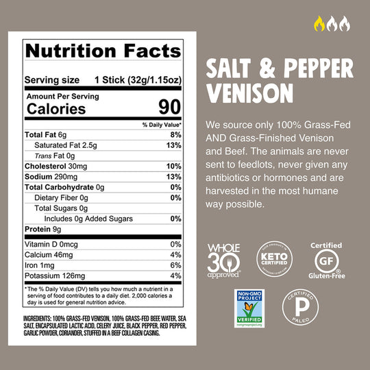 Chomps Meat Snack Sticks - Variety Pack - High-quality Meat Sticks by Chomps at BariatricPal Store