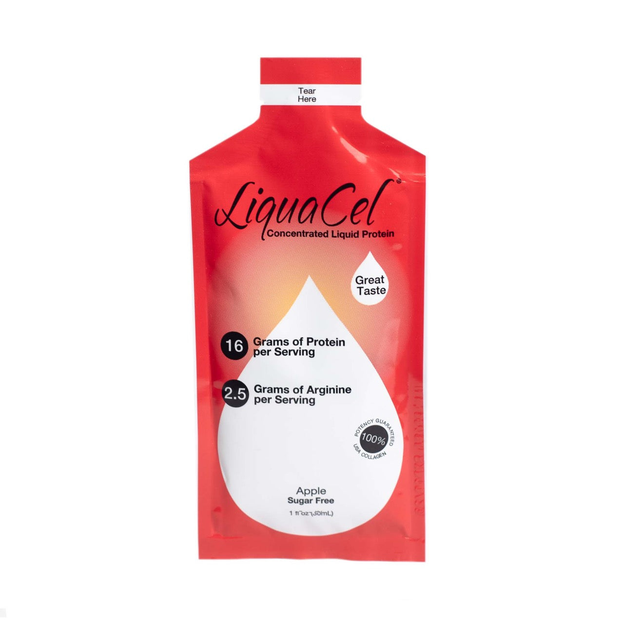LiquaCel Liquid 16g Protein 1oz Packets - High-quality Liquid Protein by Global Health Products at BariatricPal Store