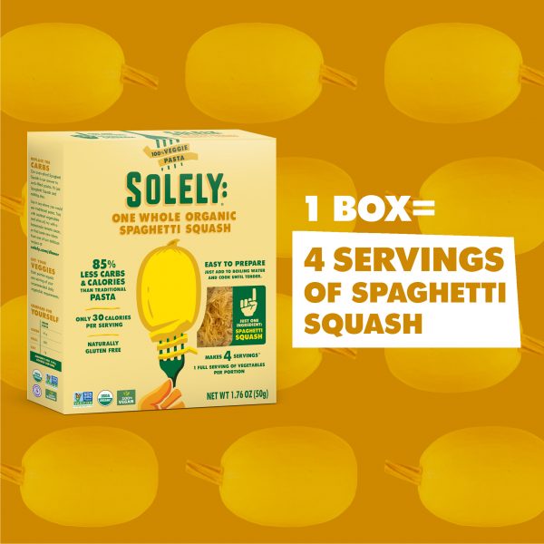 Organic Spaghetti Squash Pasta by Solely - High-quality Pasta by Solely at 