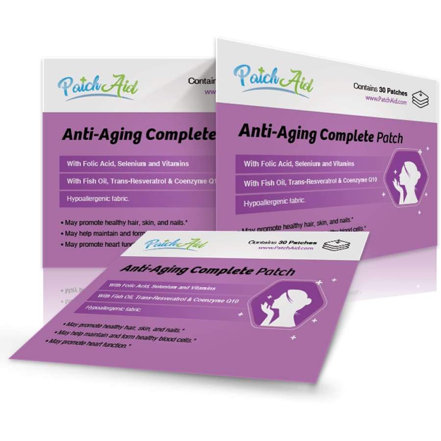 Anti-Aging Complete Topical Vitamin Patch by PatchAid - High-quality Vitamin Patch by PatchAid at BariatricPal Store