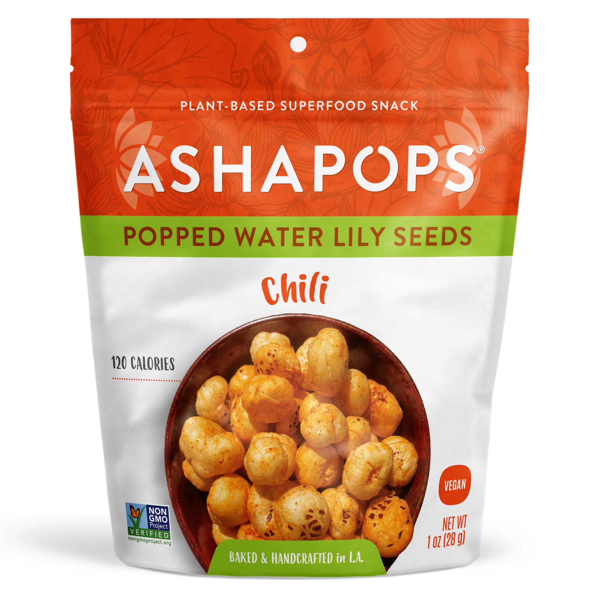 Popped Water Lily Seeds by AshaPops - Variety Pack - High-quality Seed Snacks by AshaPops at BariatricPal Store