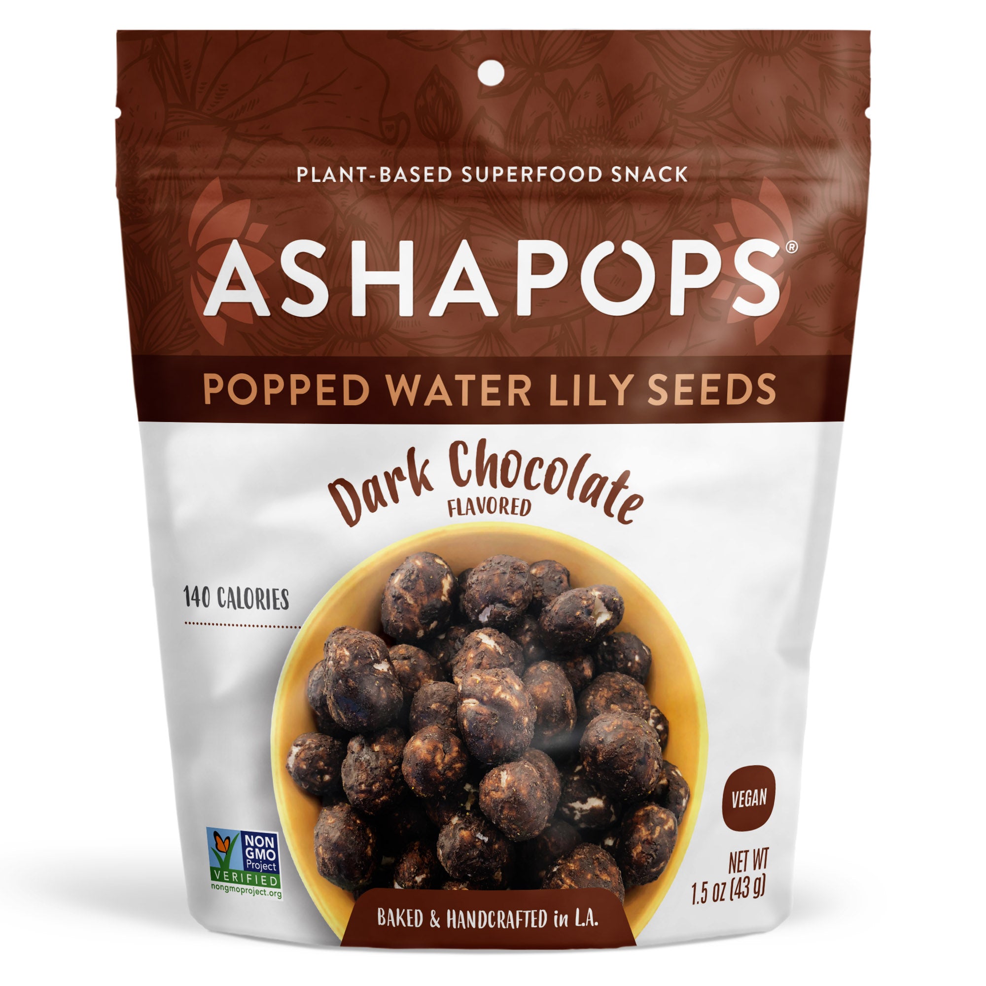 Popped Water Lily Seeds by AshaPops - Variety Pack - High-quality Seed Snacks by AshaPops at BariatricPal Store