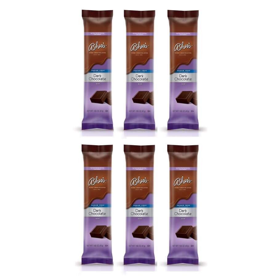 Asher's Chocolate Sugar-Free Chocolate Bars - Dark Chocolate - High-quality Chocolate Bar by Asher's Chocolate at BariatricPal Store