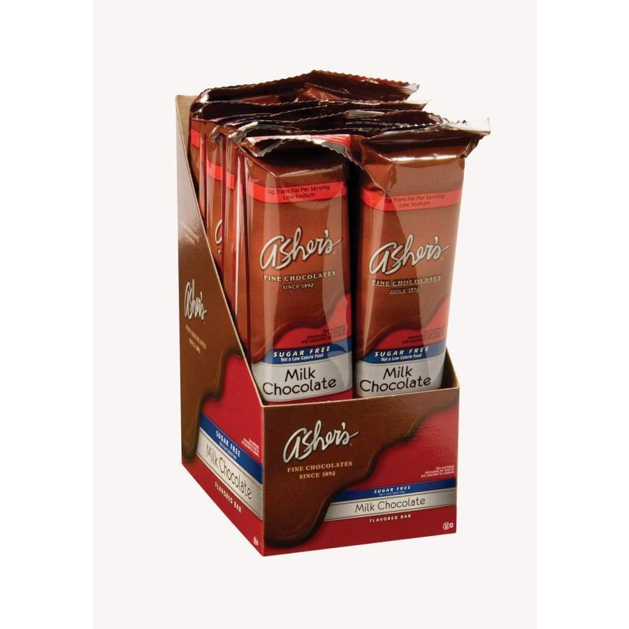 Asher's Chocolate Sugar-Free Chocolate Bars - Milk Chocolate - High-quality Chocolate Bar by Asher's Chocolate at BariatricPal Store