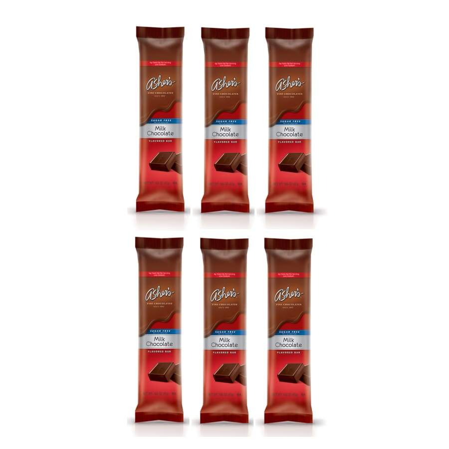 Asher's Chocolate Sugar-Free Chocolate Bars - Milk Chocolate - High-quality Chocolate Bar by Asher's Chocolate at BariatricPal Store