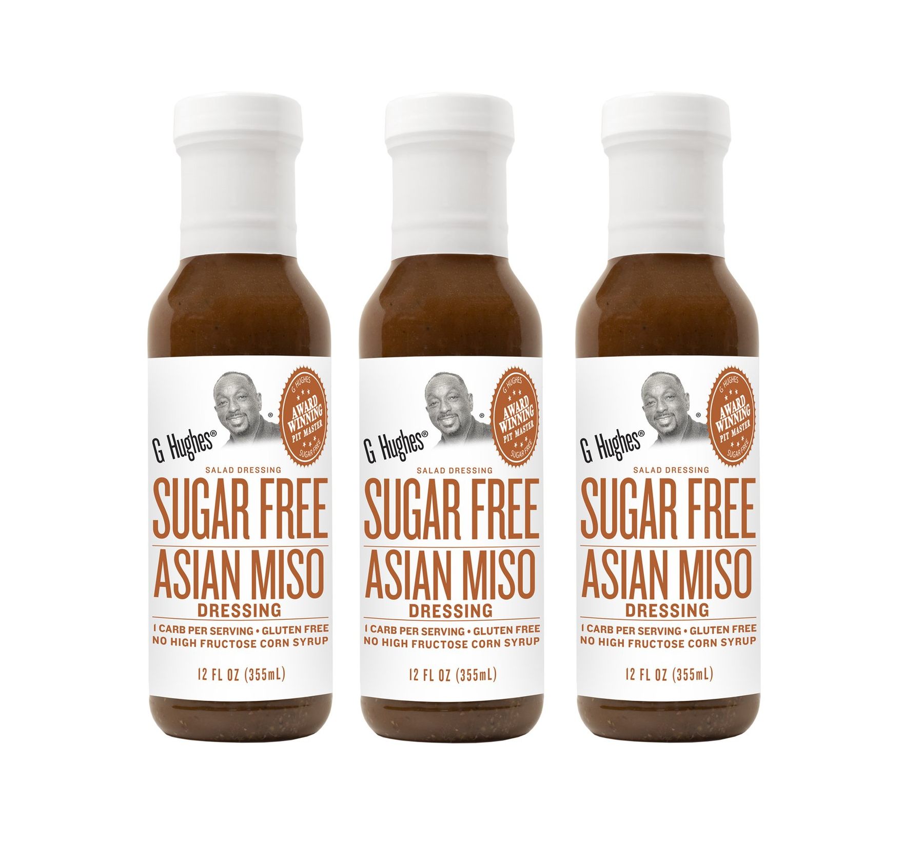 G Hughes' Sugar-Free Salad Dressings - Asian Miso - High-quality Salad Dressing by G Hughes at BariatricPal Store