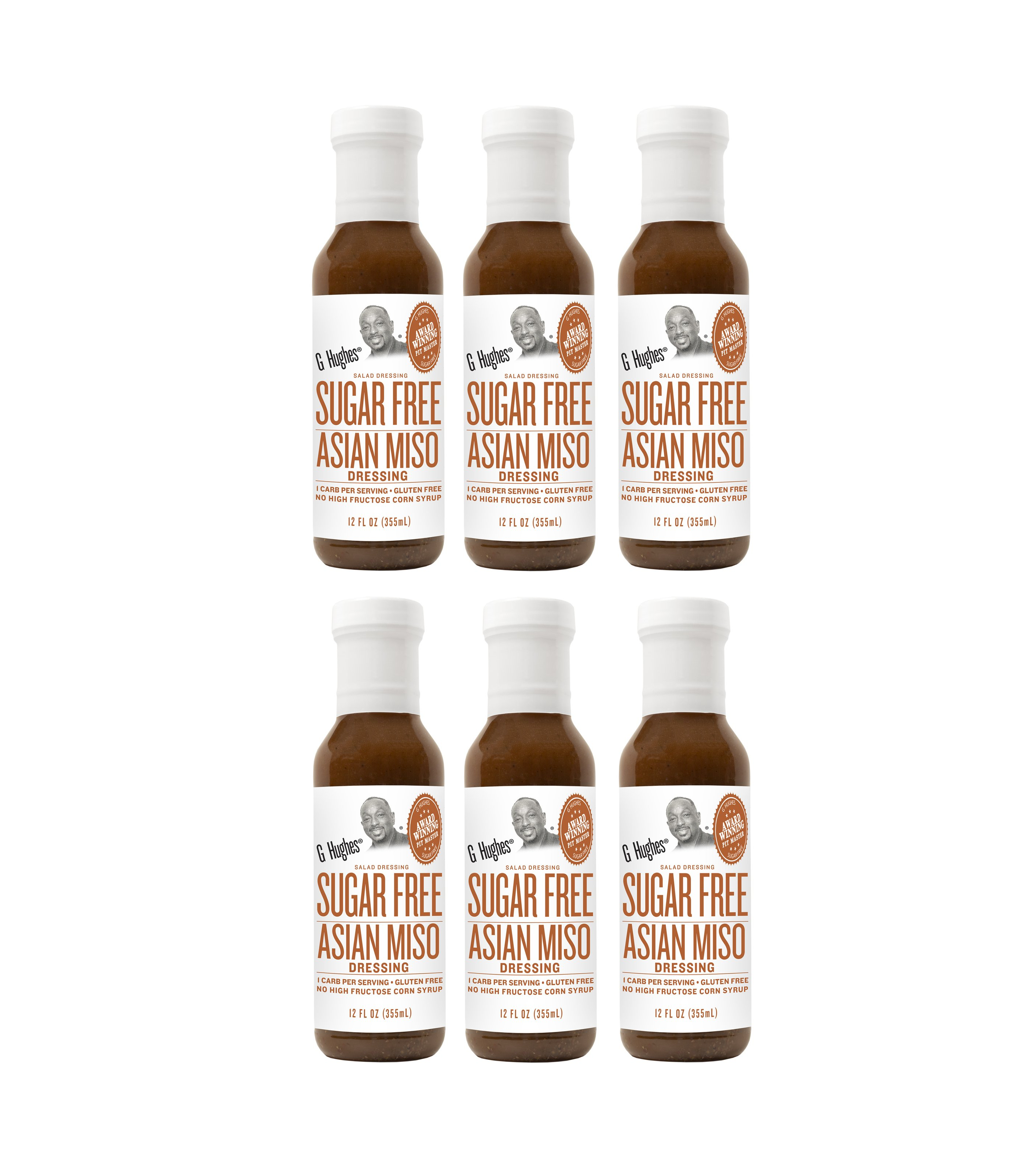 G Hughes' Sugar-Free Salad Dressings - Asian Miso - High-quality Salad Dressing by G Hughes at BariatricPal Store