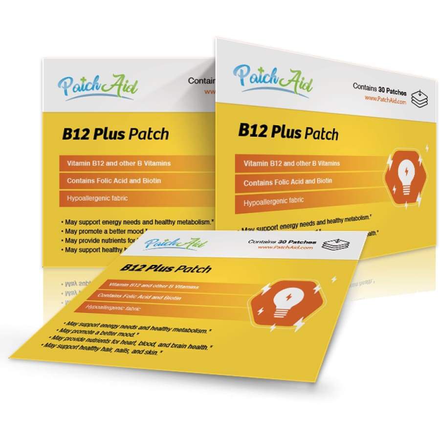 B12 Energy Plus Vitamin Patch by PatchAid - High-quality Vitamin Patch by PatchAid at BariatricPal Store