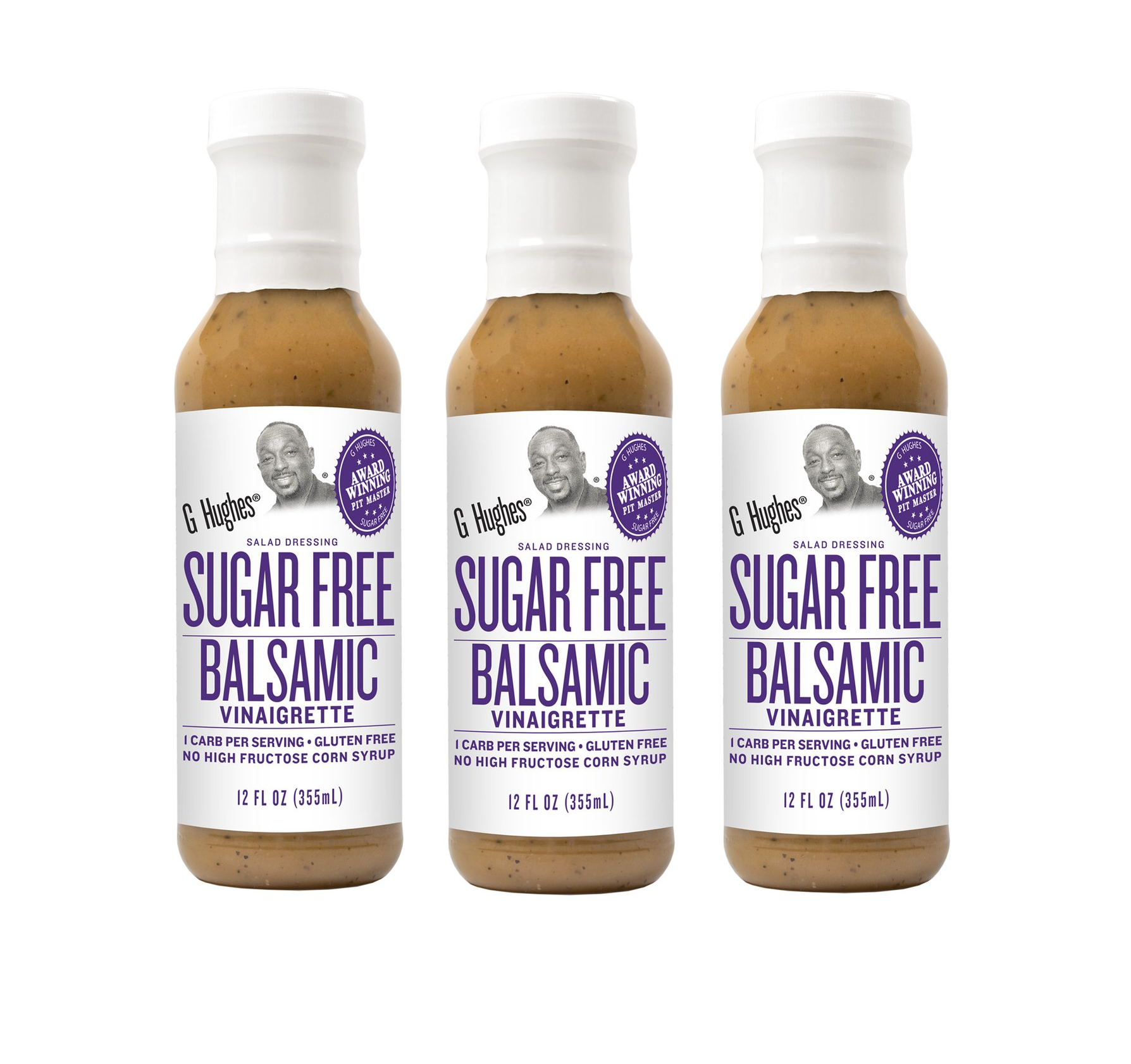 G Hughes' Sugar-Free Salad Dressings - Balsamic Vinaigrette - High-quality Salad Dressing by G Hughes at BariatricPal Store