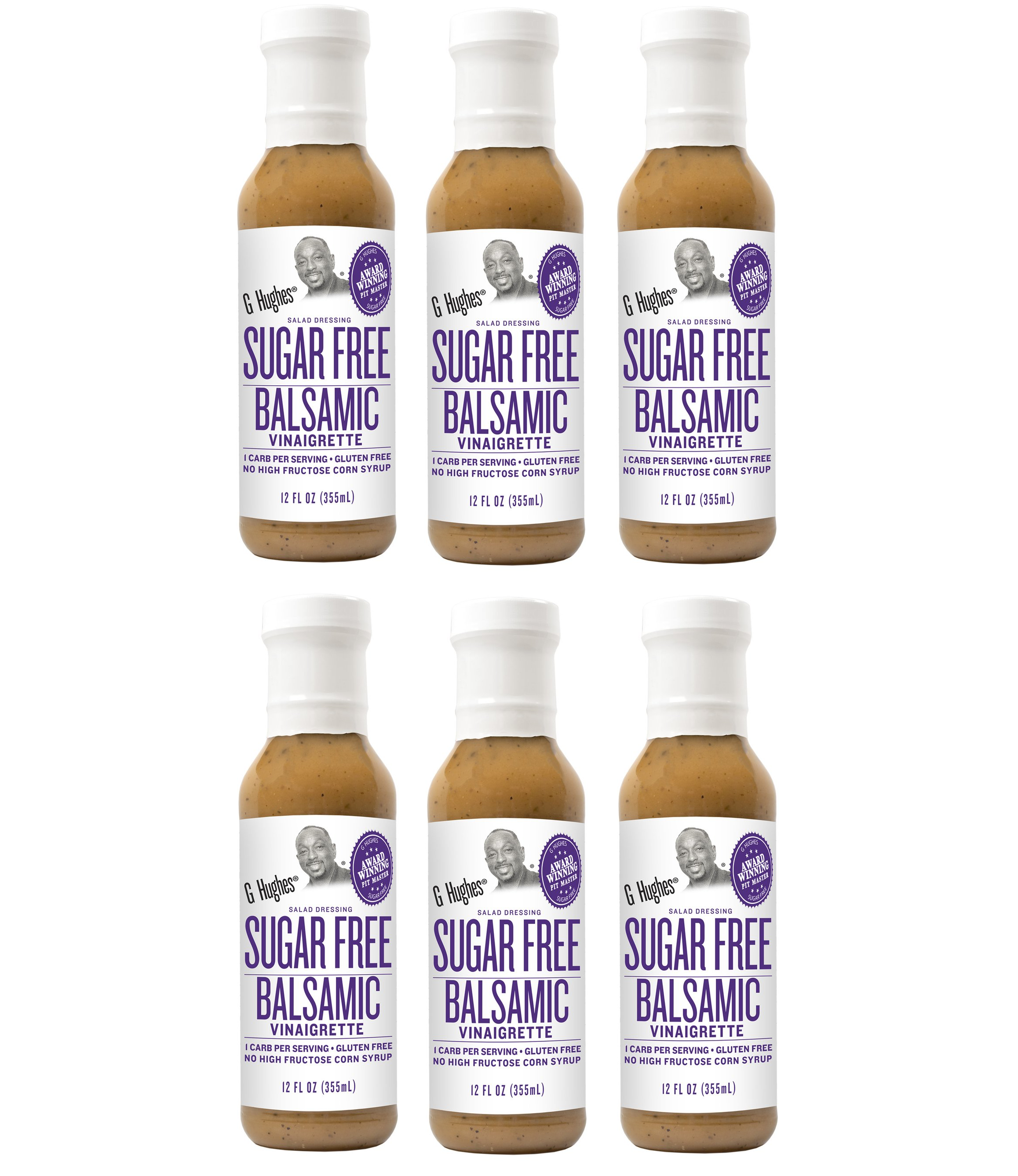 G Hughes' Sugar-Free Salad Dressings - Balsamic Vinaigrette - High-quality Salad Dressing by G Hughes at BariatricPal Store