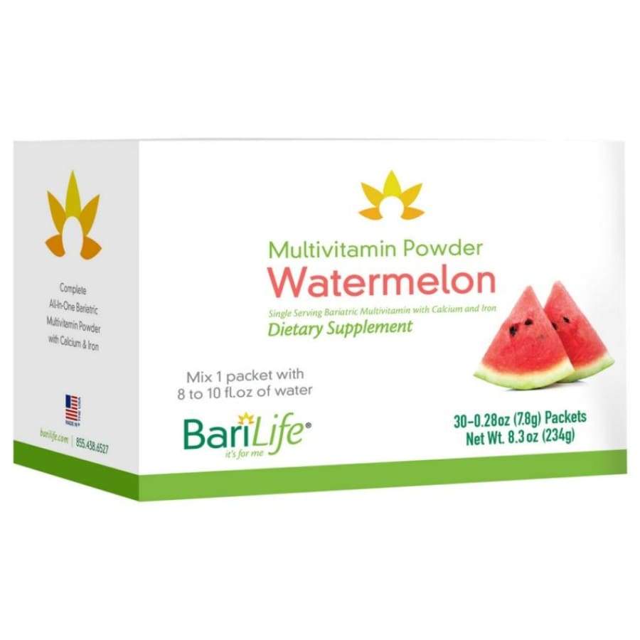 Bari Life Complete Bariatric Multivitamin Powder – Watermelon - High-quality Multivitamins by Bari Life at BariatricPal Store