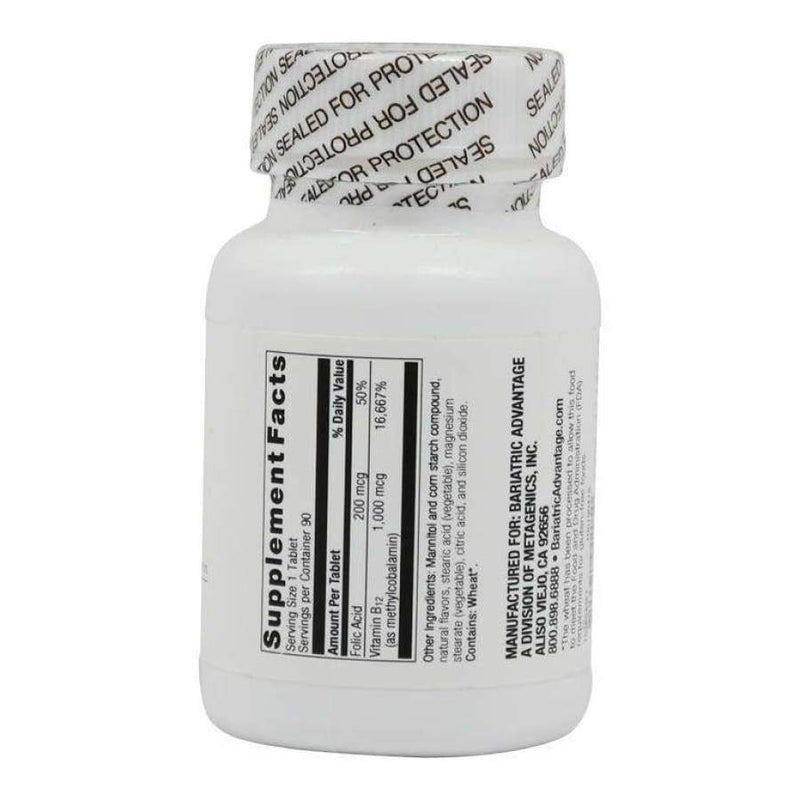 Bariatric Advantage B-12 Speedy Melts (1000 mcg) - High-quality B Vitamins by Bariatric Advantage at 