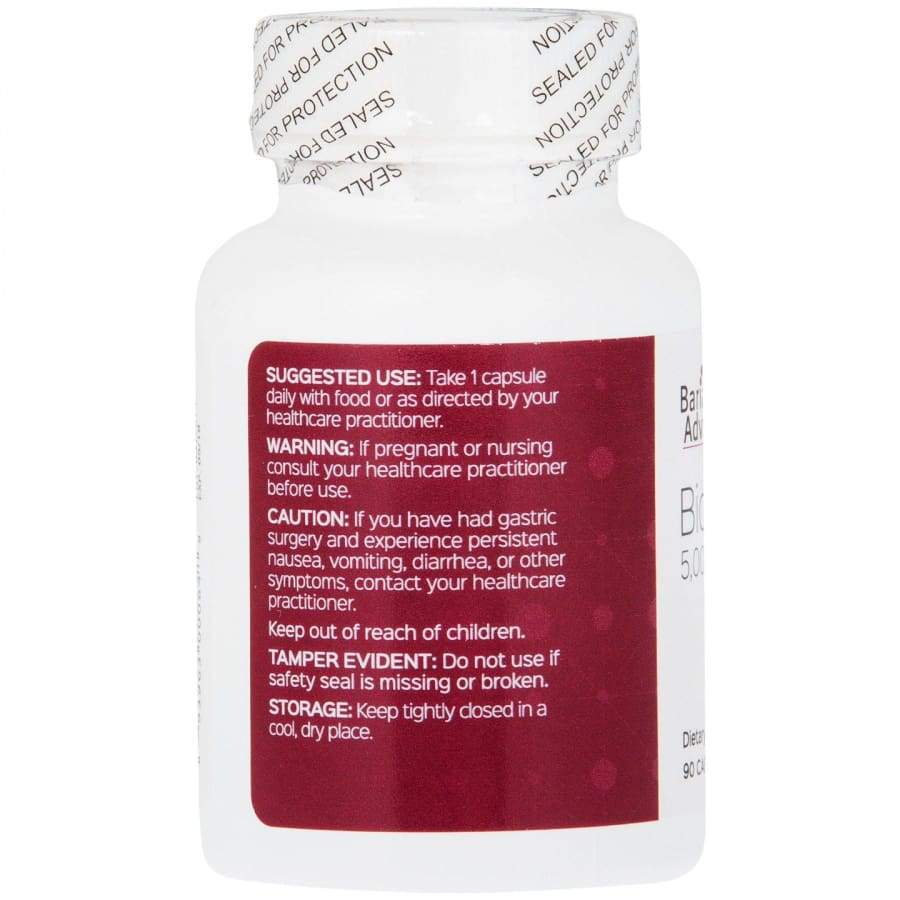 Bariatric Advantage Biotin 5,000 mcg Capsules (90ct) - High-quality Biotin by Bariatric Advantage at BariatricPal Store