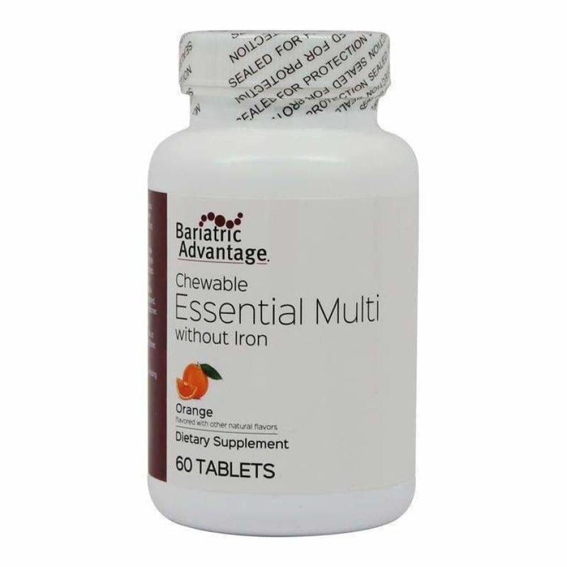 Bariatric Advantage Chewable Essential Multivitamin without Iron - Available in 2 Flavors! - High-quality Multivitamins by Bariatric Advantage at 