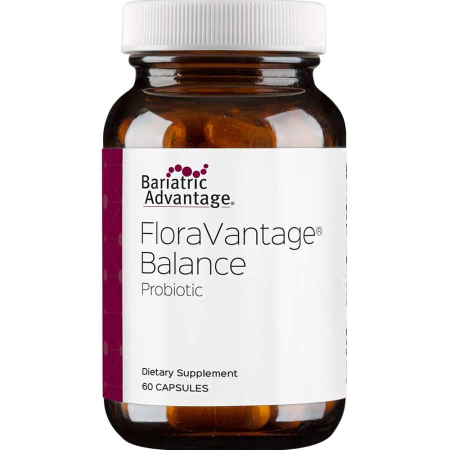 Bariatric Advantage FloraVantage Balance Probiotic 15 Billion CFU Capsules (60 Count) - High-quality Probiotic by Bariatric Advantage at BariatricPal Store