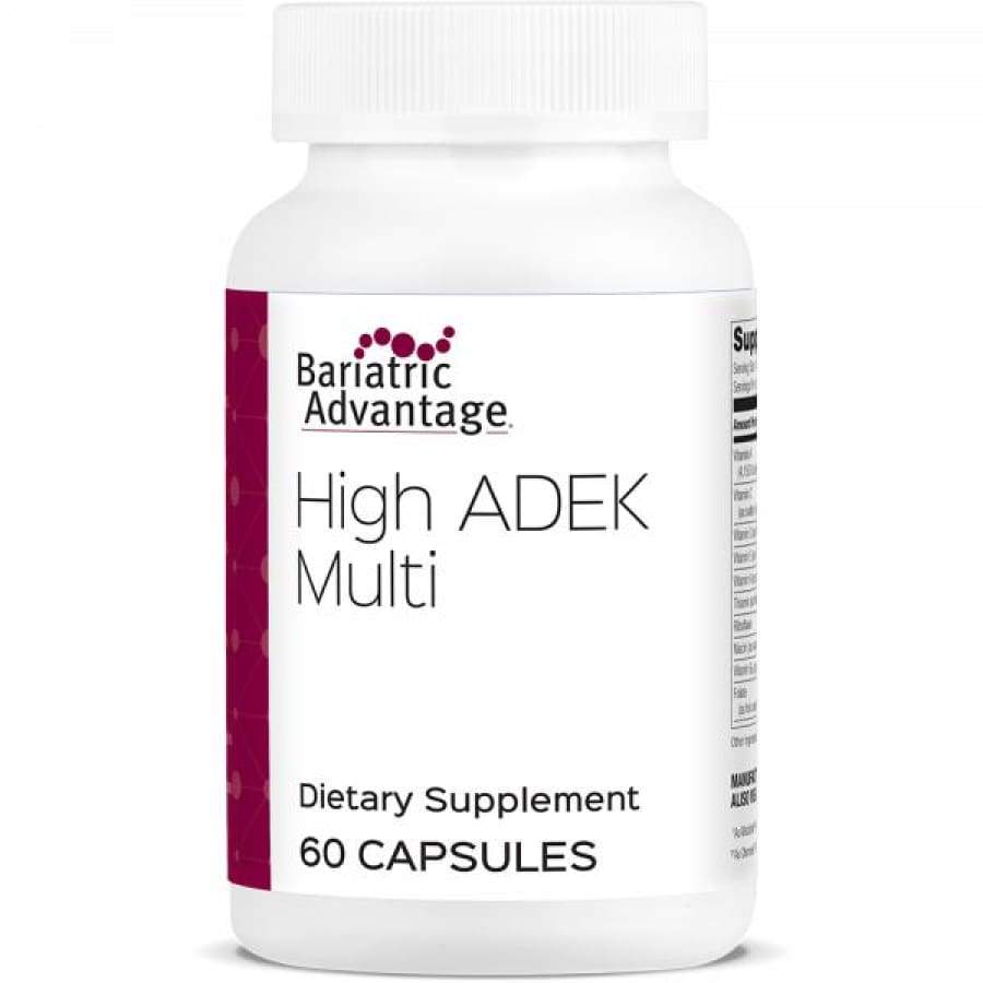 Bariatric Advantage High ADEK Multivitamin Capsules - High-quality Multivitamins by Bariatric Advantage at BariatricPal Store