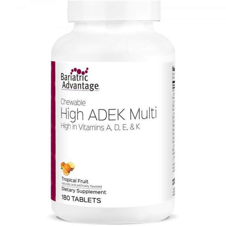 Bariatric Advantage High ADEK Multivitamin - Chewable - High-quality Multivitamins by Bariatric Advantage at 