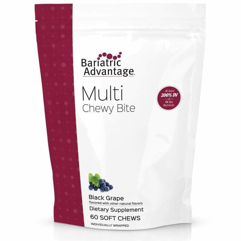 Bariatric Advantage Multivitamin Chewy Bites - Available in 4 Flavors! - High-quality Multivitamins by Bariatric Advantage at 