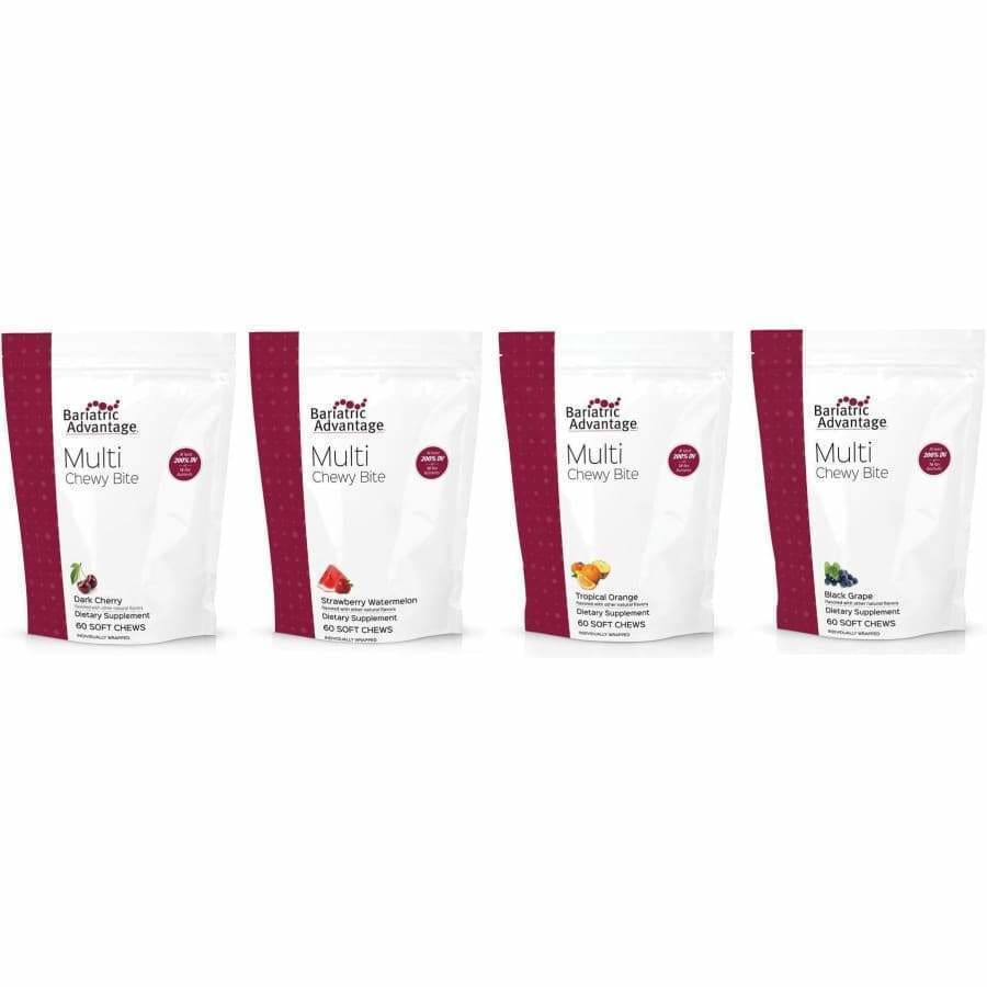Bariatric Advantage Multivitamin Chewy Bites - Available in 4 Flavors! - High-quality Multivitamins by Bariatric Advantage at 