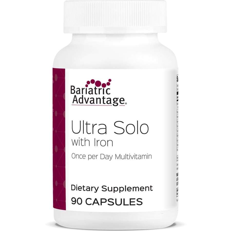 Bariatric Advantage Ultra Solo "One Per Day" Multivitamin with Iron - High-quality Multivitamins by Bariatric Advantage at BariatricPal Store
