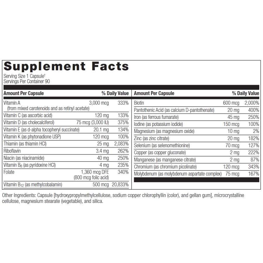 Bariatric Advantage Ultra Solo "One Per Day" Multivitamin with Iron - High-quality Multivitamins by Bariatric Advantage at BariatricPal Store