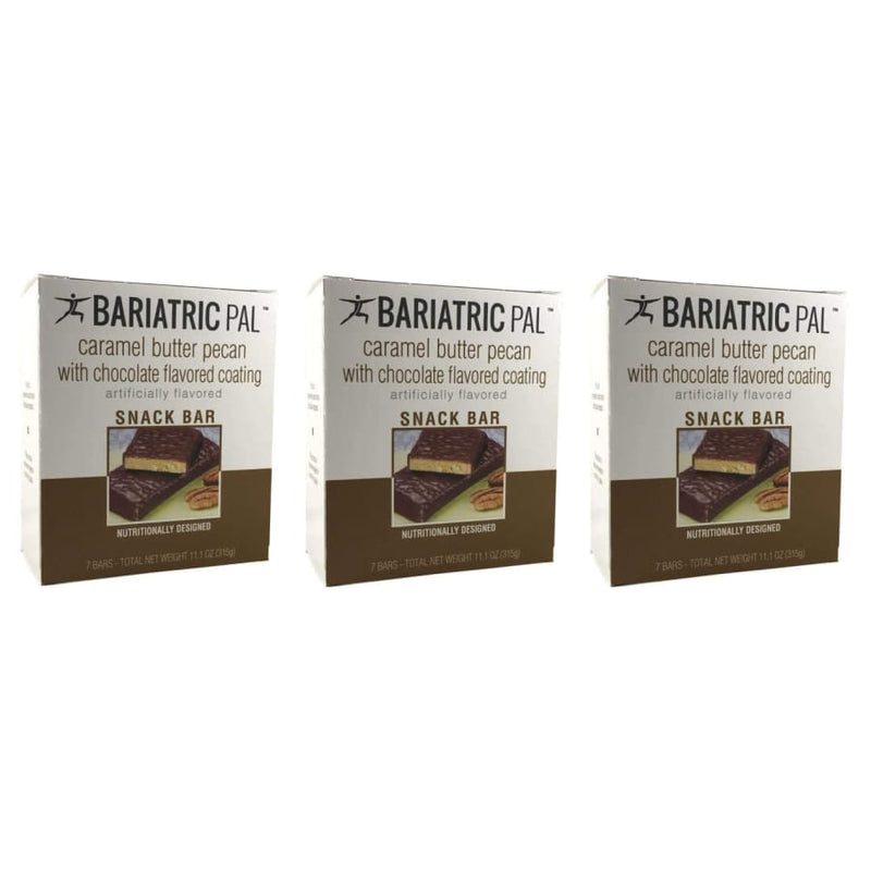 BariatricPal 10g Protein Snack Bars - Caramel Butter Pecan - High-quality Protein Bars by BariatricPal at 