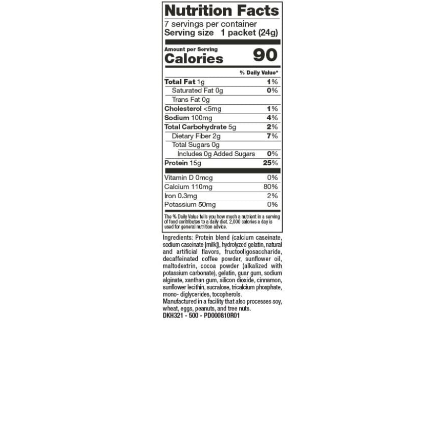 Inspire 15g Hot Protein Mix by Bariatric Eating - Decaf Cappuccino - High-quality Hot Drinks by Bariatric Eating at BariatricPal Store