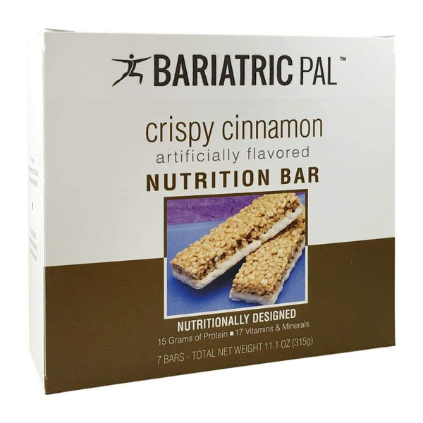 BariatricPal 15g Protein Bars - Crispy Cinnamon - High-quality Protein Bars by BariatricPal at 